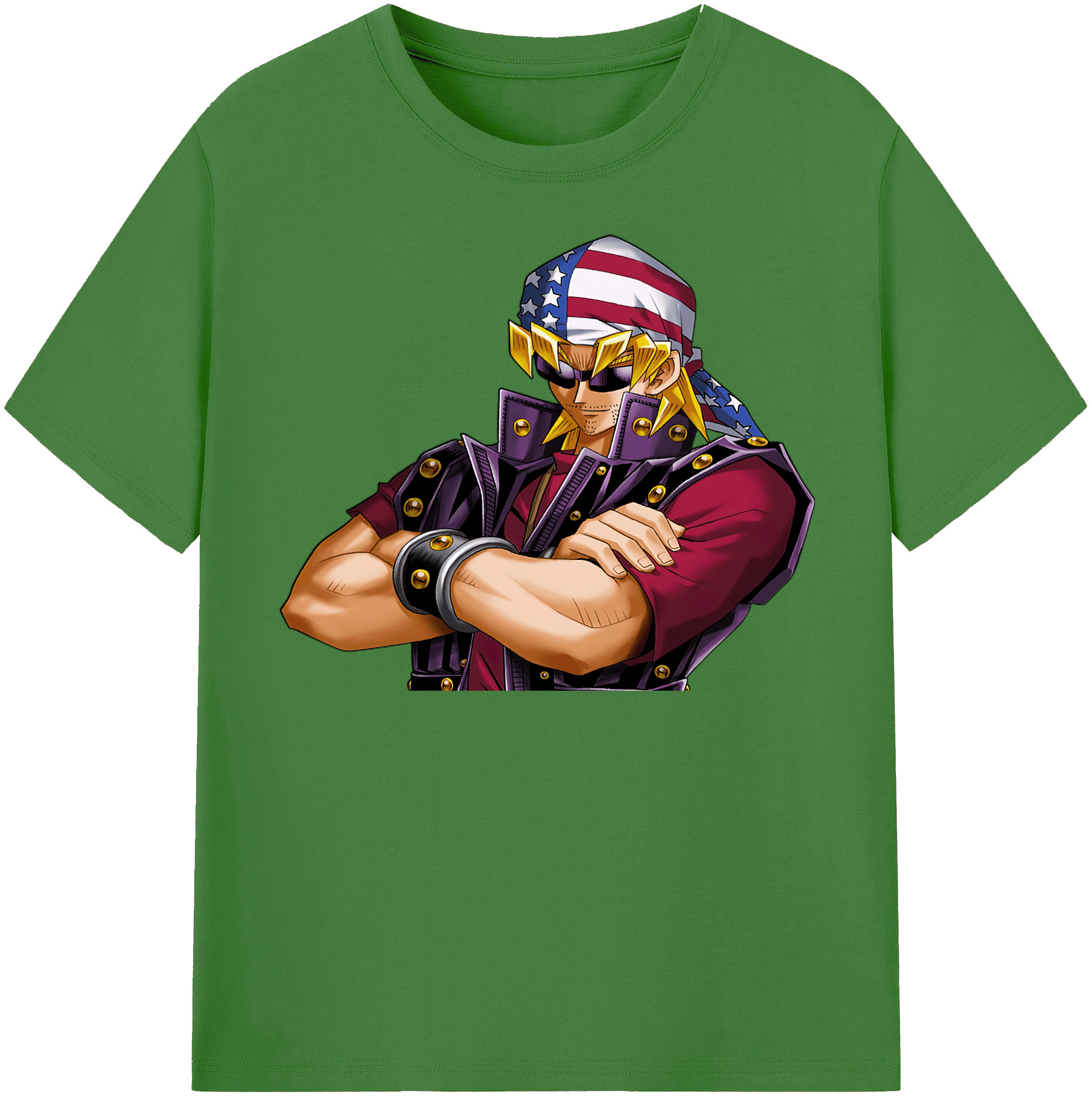 （画像用） 遊☆戯☆王 Yu-Gi-Oh! レディースカジュアルプリントTシャツ（綿100％）